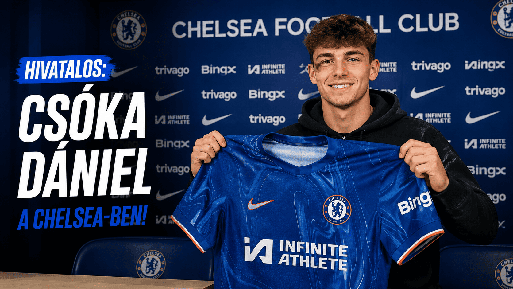 Csóka Dániel a Chelsea-ben