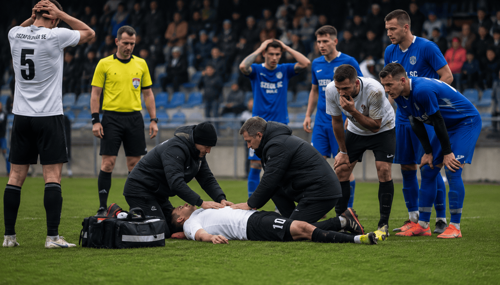Rosszul lett a pályán, majd elhunyt a 28 éves focista